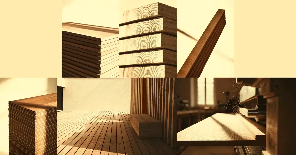 European ash from stacked timber to milled board